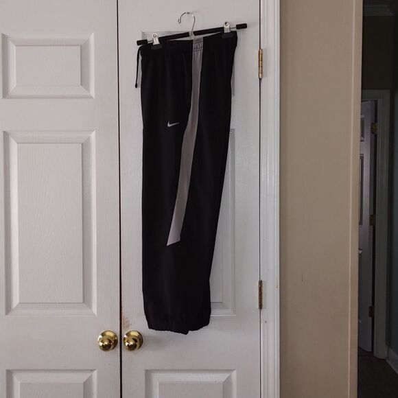 Nike Performance black and gray cuffed pants Sz S (8-10) - Picture 5 of 8